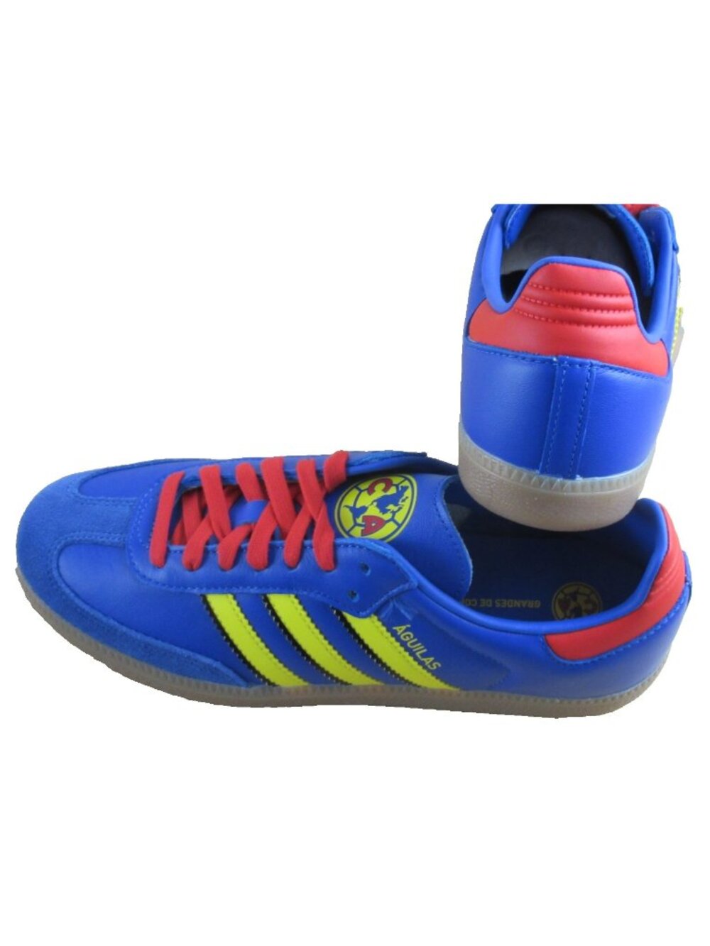 Adidas Men's Samba Licensed Club América Soccer Shoes Blue Sizes NIB KJ3531 - Picture 8 of 11